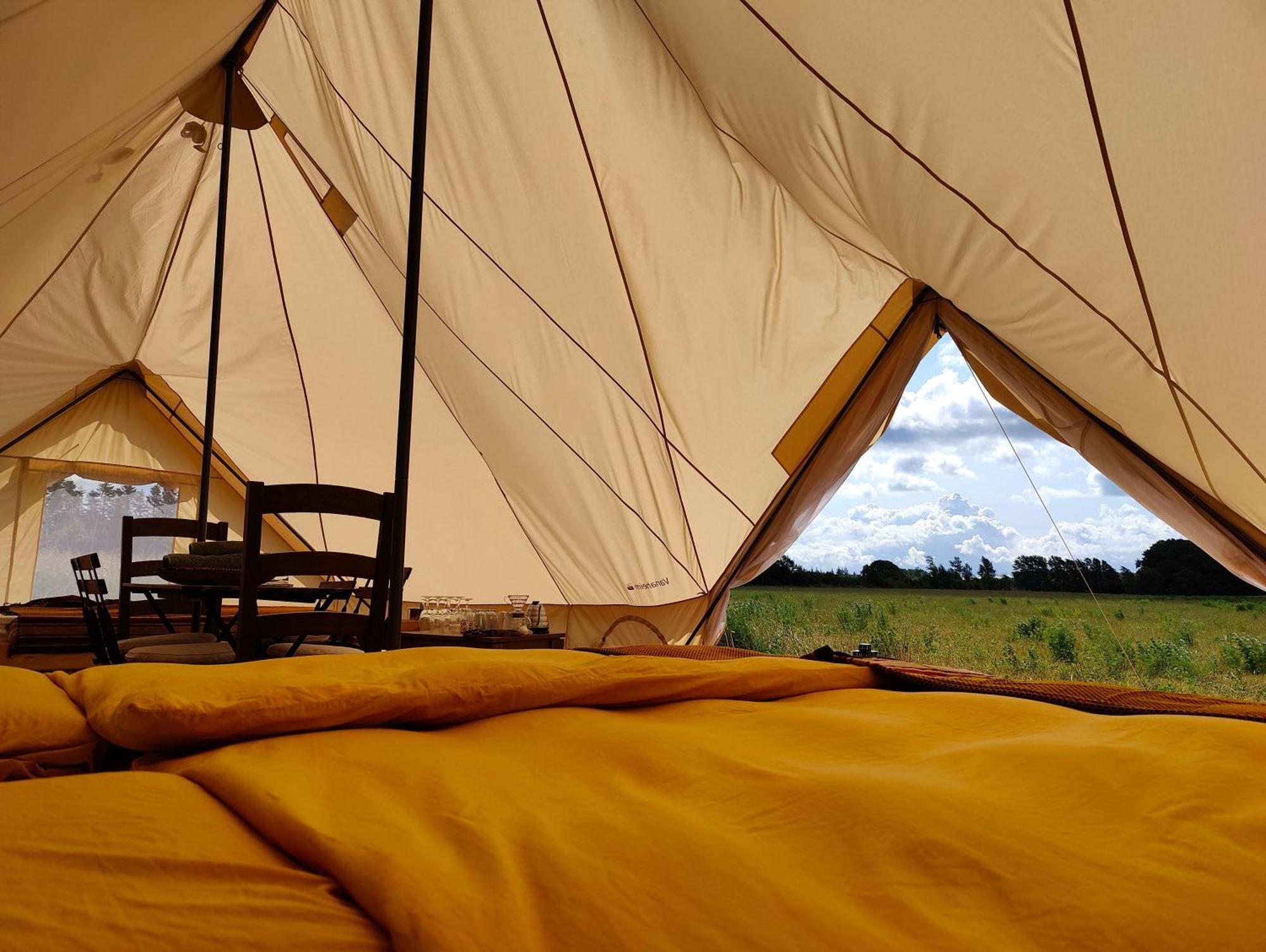 Under Canvas Bornholm Ostermarie Exteriör bild