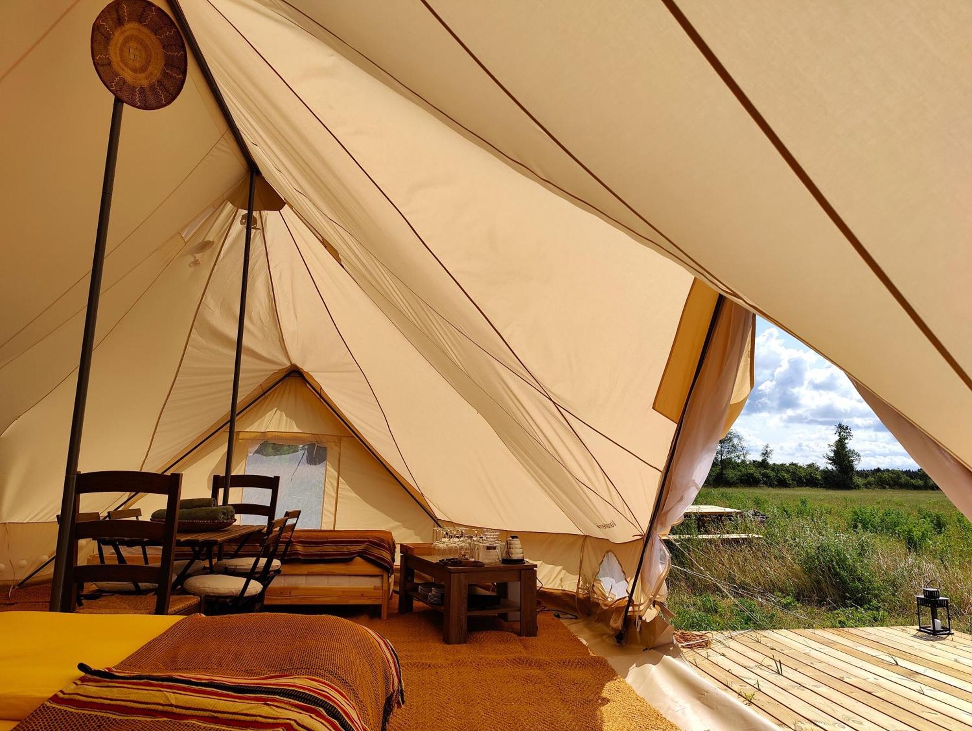 Under Canvas Bornholm Ostermarie Exteriör bild